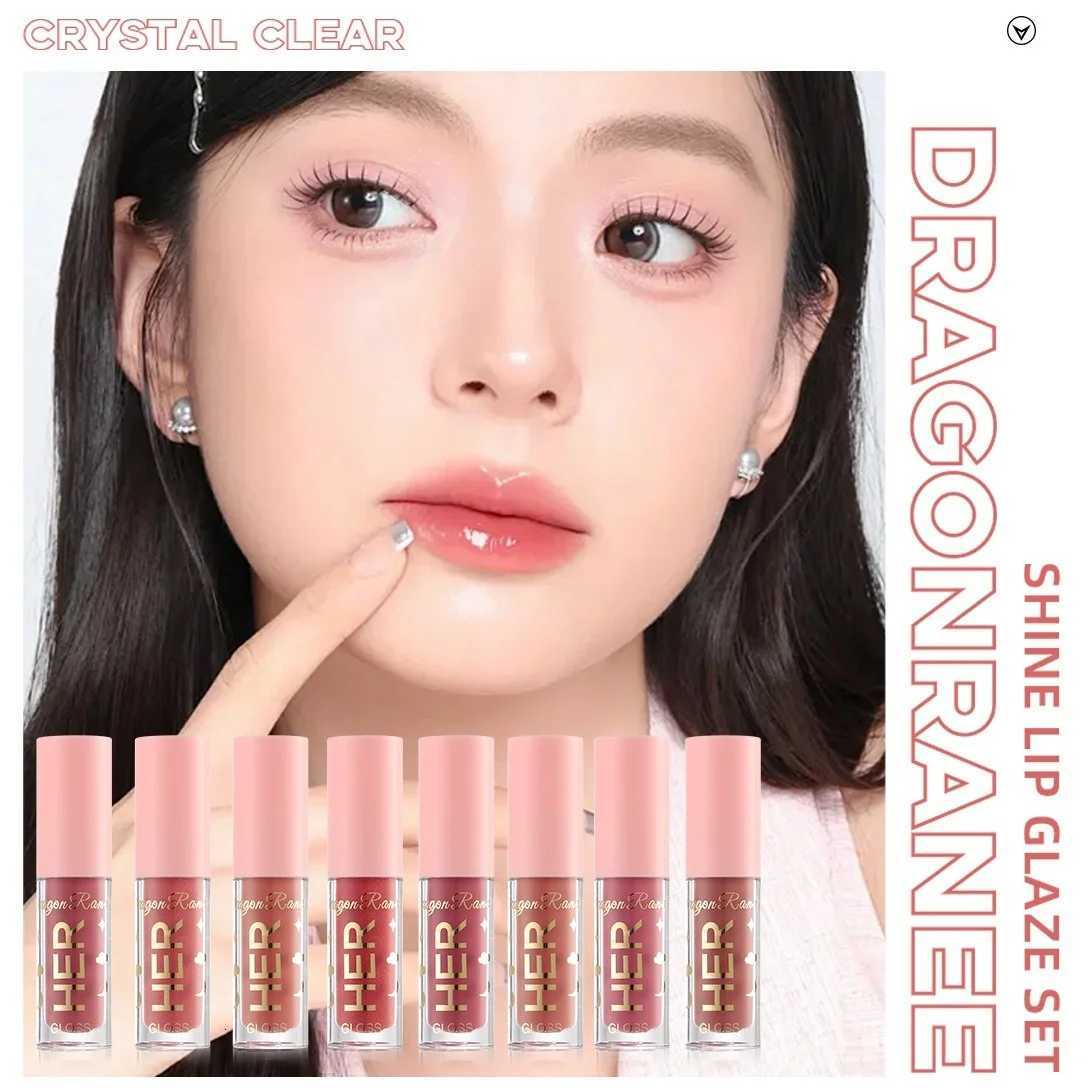 Mini 8 Colors Liquid Lip Gloss Waterproof Non-stick 24 Hours Long Lasting Velvet Matte Lipstick Lip Gloss Cosmetic Makeup CareT251222