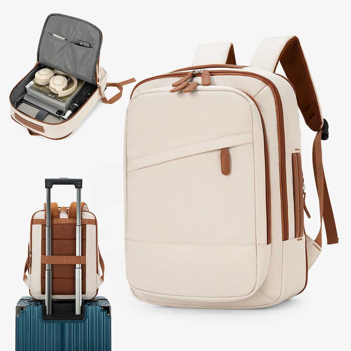 Backpack Womens Travel Lightweight 2025 Super Hot Business Travel Work Commuting Backpack Large Capacity Computer BagM251222