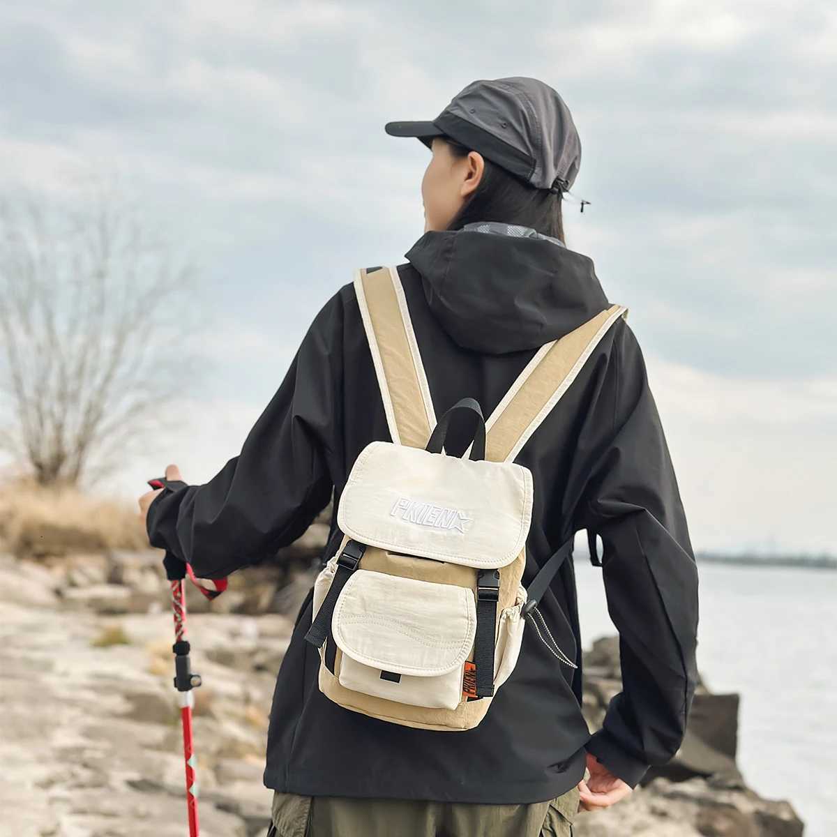 Beach Fashion Casual Travel Small Backpack Womens Lightweight Mini Backpack College Student Travel Commuting Small Bag Mini Climbing OutingM251222