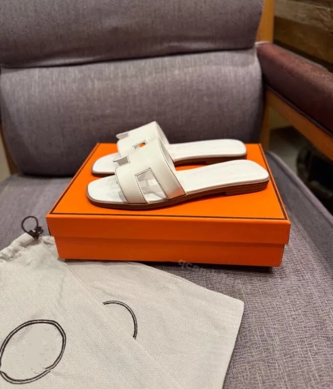 designer sandal oran sandals fashion women slippers platform slidesshoes bottom fur flip flops summer casual beach sandal real leather top quality wit