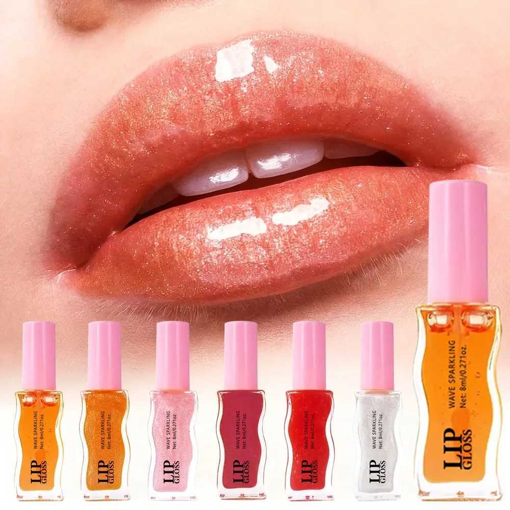 Long Lasting Hydrating Lip Gloss High Quality Sweat Proof Non Sticky Lightweight Fade Lip Lines Shine Christmas GiftT251222