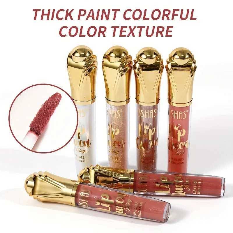 USHAS Hot Matte Scepter Beauty Lip Gloss Gilt Glitter Long-lasting Moisturizing Liquid Cosmetics Festival Gift For Women MakeupsT251222