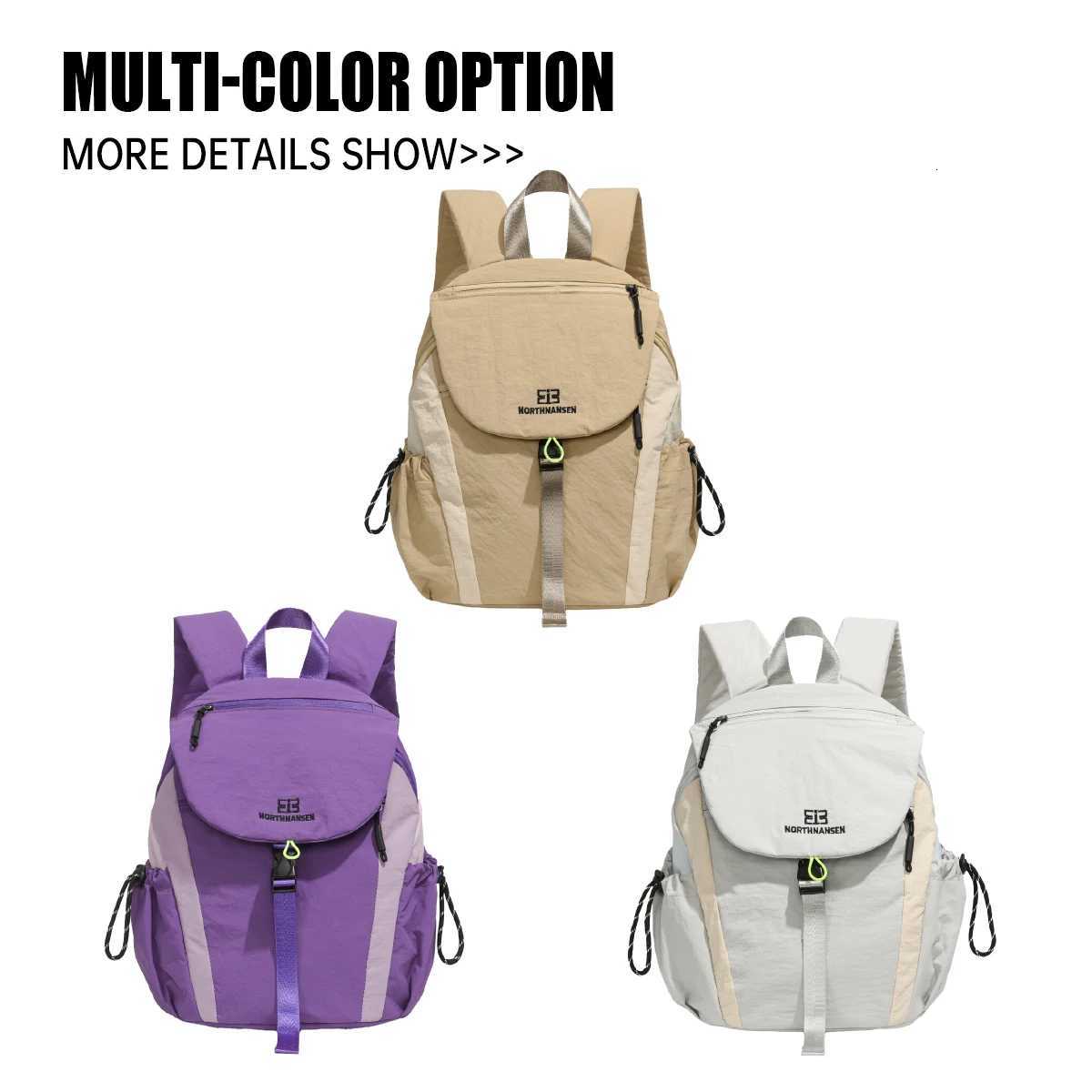New Casual School Travel Backpack Lightweight Large-Capacity Nylon Cloth Study Bag Waterproof Backpack for s and s Junior High School StudentsM251222