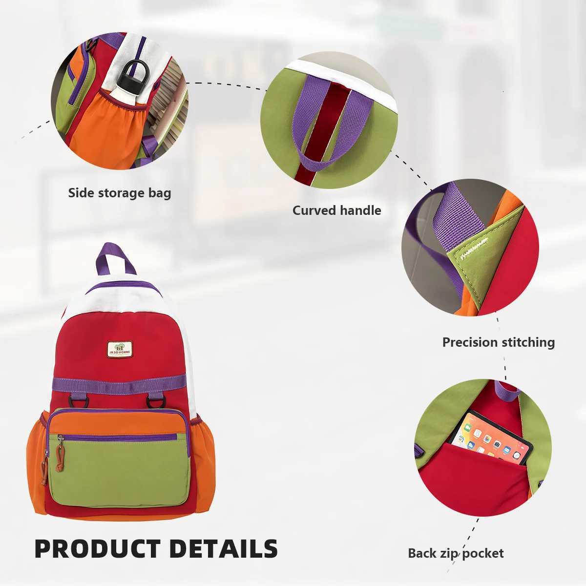 tyle School Bag for Men College Students Junior High and High School Students Large Capacity Backpack Travel Backpack Womens Lightweight Outdoor Campi