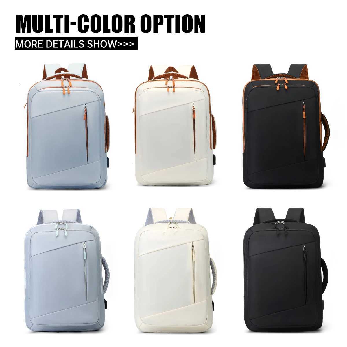 School Bag Backpack Male College Student Commuting to Class Large Capacity Casual Daily Use Laptop Bag Stylish 156inch Backpack High School StudentM25