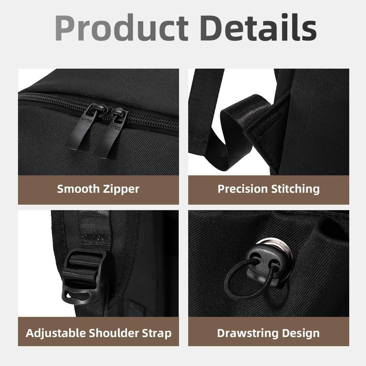 College Student Backpack Mens Backpack Business Laptop Bag 16inch Large Capacity Lightweight School Bag s Travel High School StudentsM251222