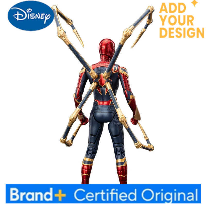 Disney ZD Toy Spider Man No Way Home Marvel legends 1/10 Peter Parker Gold Black Red Model Action Figure Adult Collectible Toy H251222