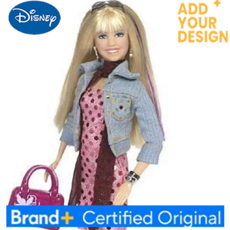 Disney Hannah Montana Action Figures Miley Stewart Fashion Princess Model Collectibles Girl Play House Toy Kids Gifts H251222