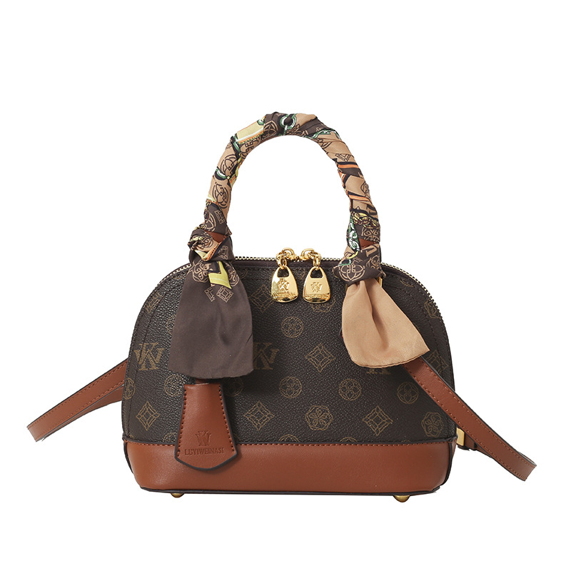 LUYIWEINASI Premium contrasting color presbyopia portable shell bag women's 2025 new light luxury European and American women's shoulder bag