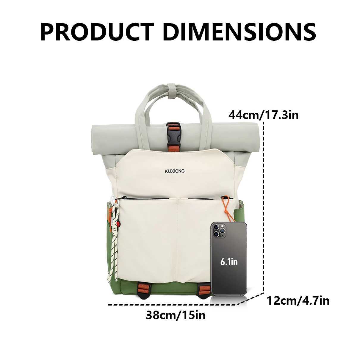 New Backpack Mens Backpack Lightweight Travel Computer Bag Casual College Student Junior High School Student School Bag High School Outdoor SportsM251