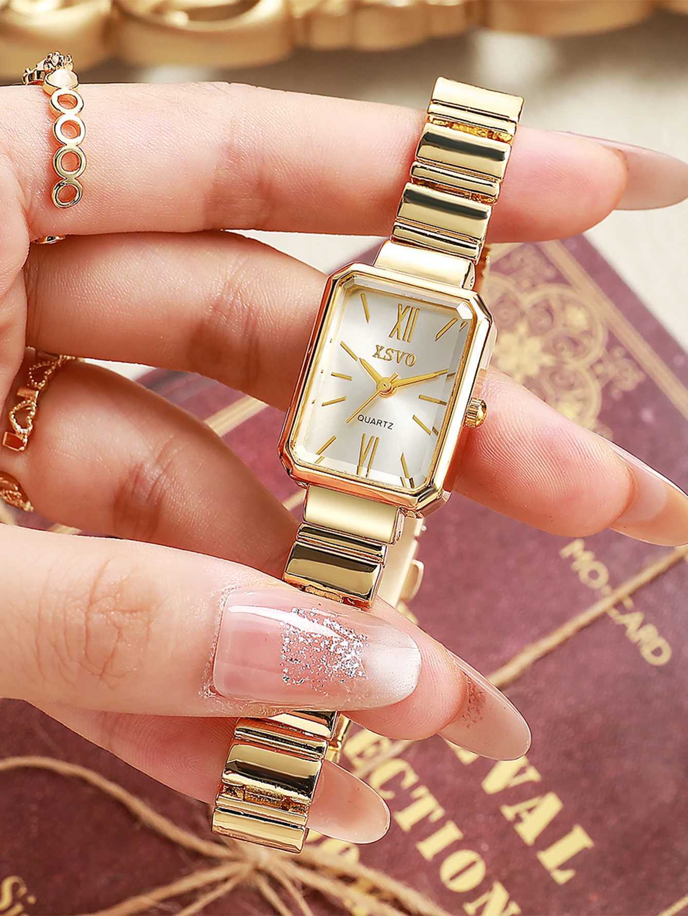 Line sc metallic texture quartz for ladies suitable for Christmas Halloween holiday gift M251222