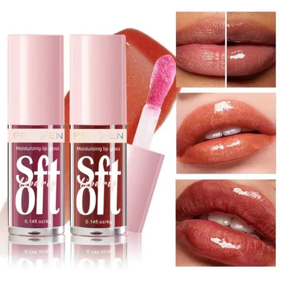 6PCS Moisturizing Lip Gloss Transparent Lip Oil Hydrating Lip Glaze Lip Plumper Hydrating Make Up Liquid Lipstick Lips CosmeticsT251222