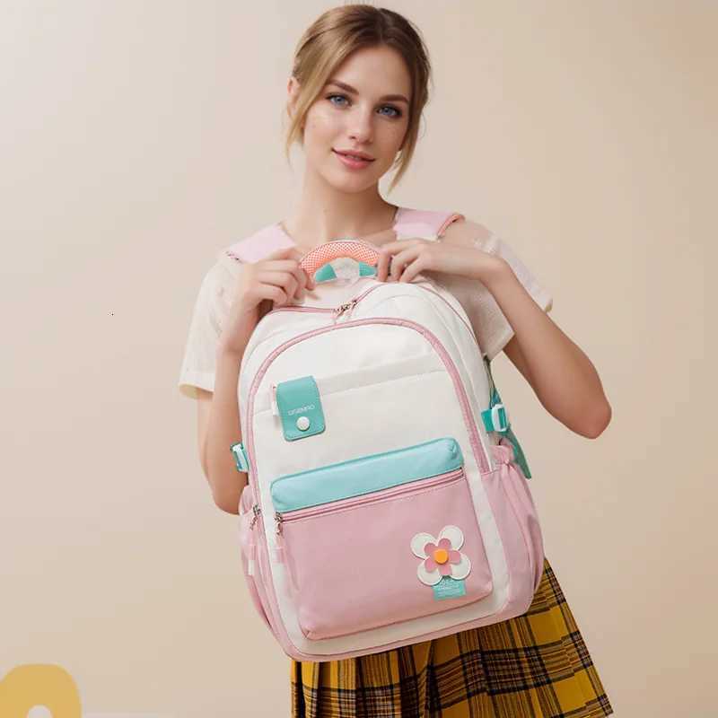 ns schoolbags for fifth and sixth grade female highlookingu ltralightwe ightreducingjun iorhig hsch oolstu dentsand hig hsch oolbac kpacks202 4new bac