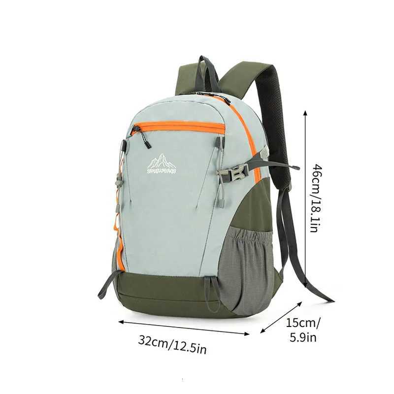 Lightweight Mountaineering Bag 20 Liters Mens Backpack Outdoor Hiking Backpack s Travel Lightweight College Student BagM251222