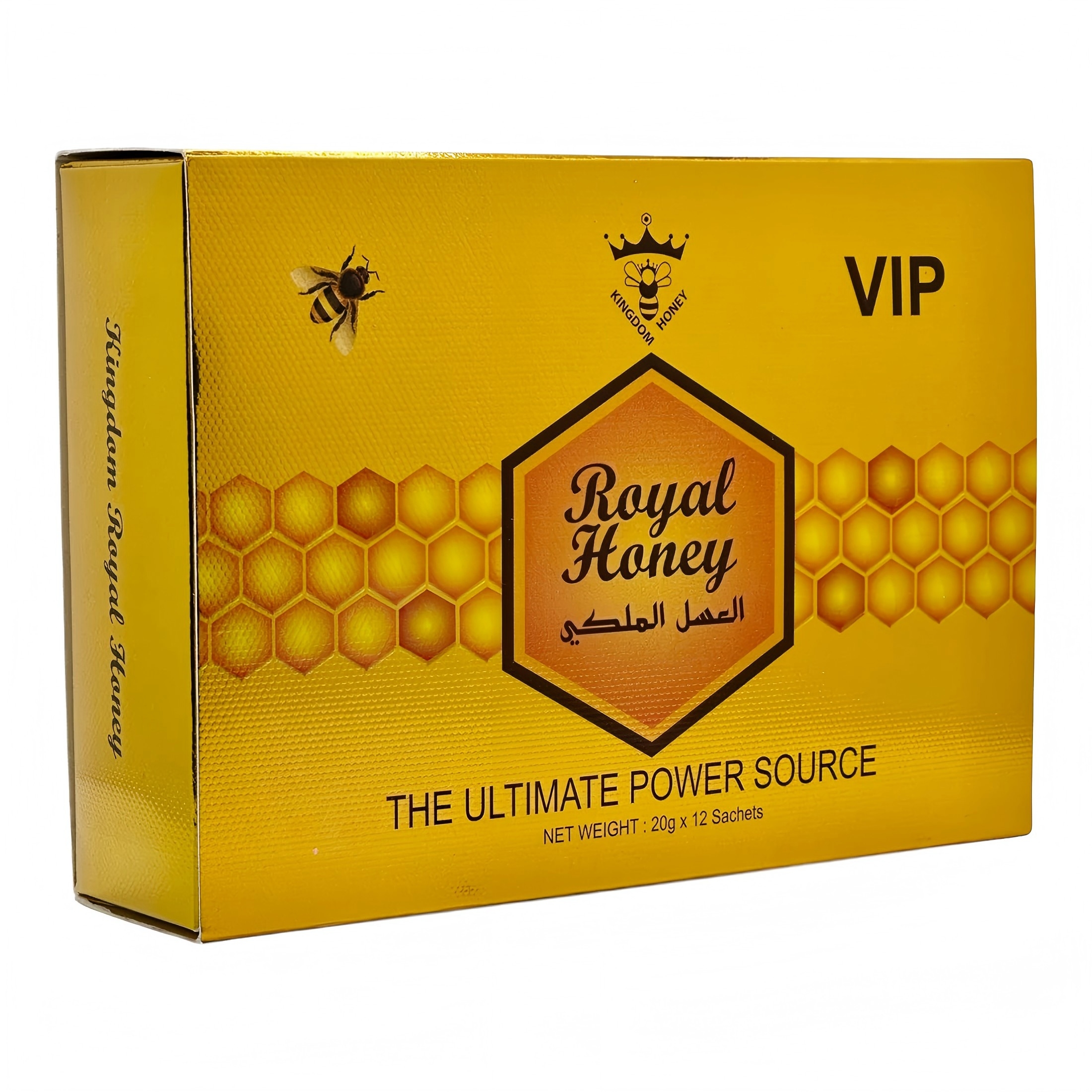 Royal VIP Honey Full Box of 20G Honey 12 Sachets