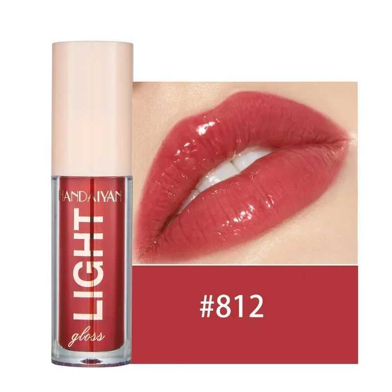 Mirror Pearl Lip Gloss Waterproof Lasting Moisturizing Glitter Lip Glaze Women Shimmer Plumping Lip Makeup Cosmetics 12 ColorsT251222