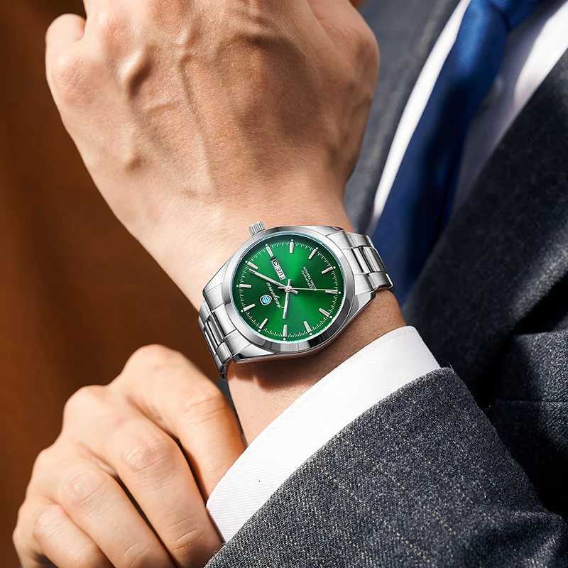 PAAZU Luxury Ladies Luminous Waterproof Week Date Wan Wrist Stainl Steel Wen Quartz es Fem M251222