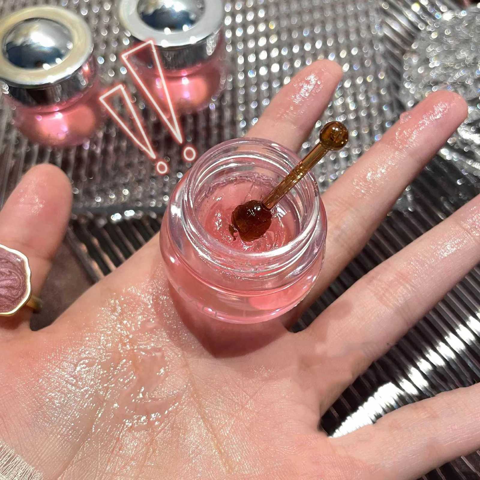 Lip Care Long Lasting Moisturizing Cherry Blossom Honey Lipstick Relieves Drying Fades Lip Line Water Plumping Lip Gloss MakeupT251222