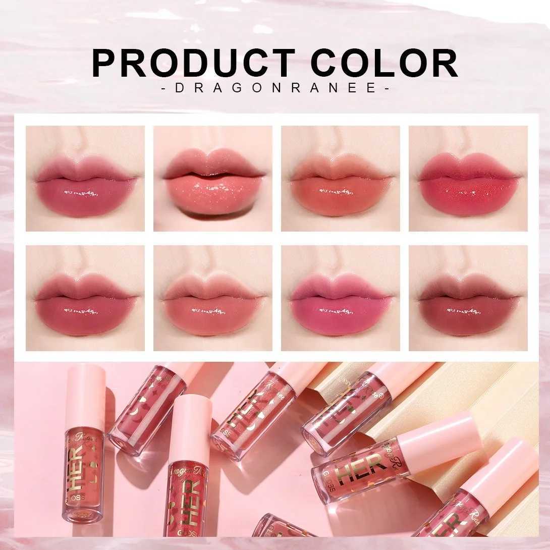 Mini 8 Colors Liquid Lip Gloss Waterproof Non-stick 24 Hours Long Lasting Velvet Matte Lipstick Lip Gloss Cosmetic Makeup CareT251222