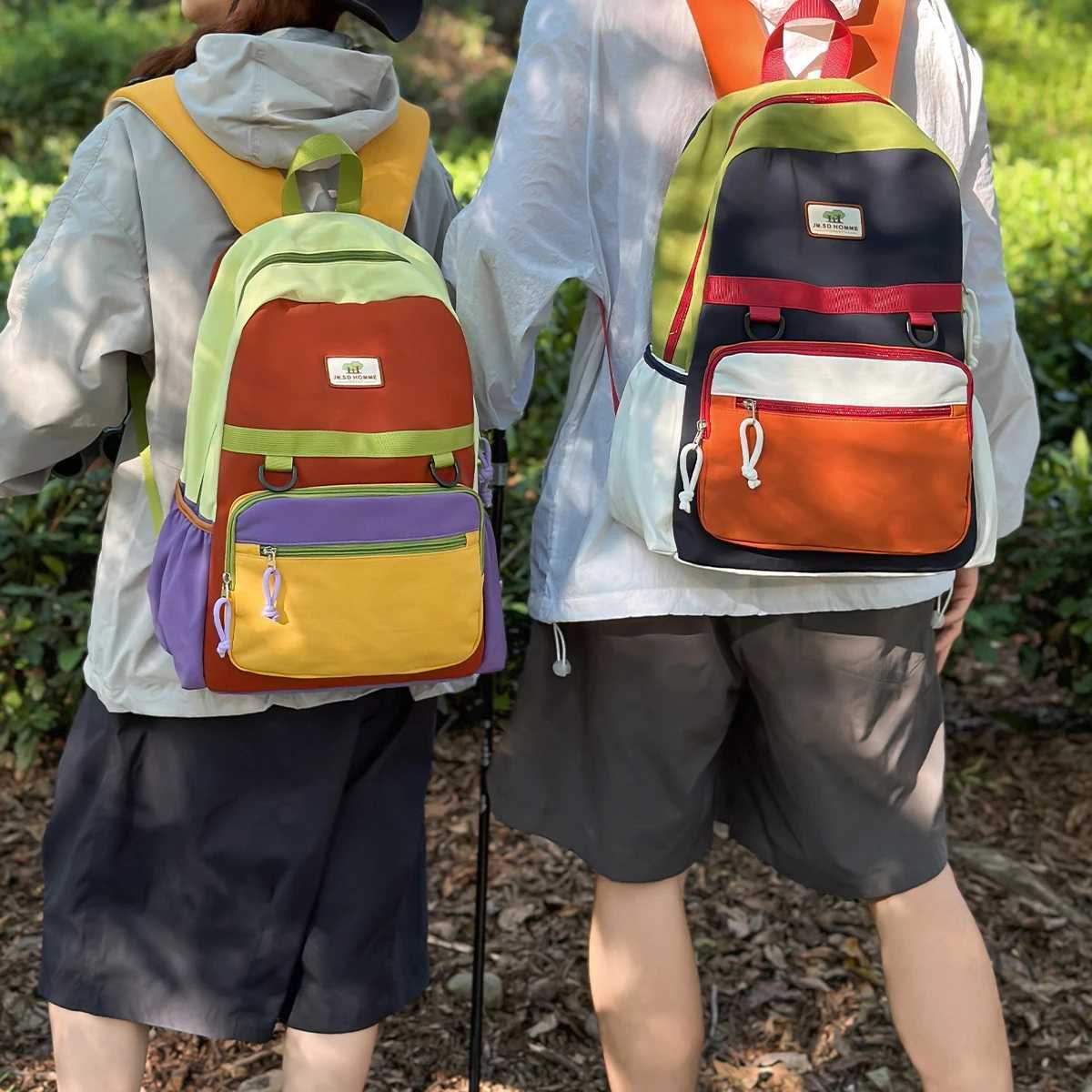 tyle School Bag for Men College Students Junior High and High School Students Large Capacity Backpack Travel Backpack Womens Lightweight Outdoor Campi