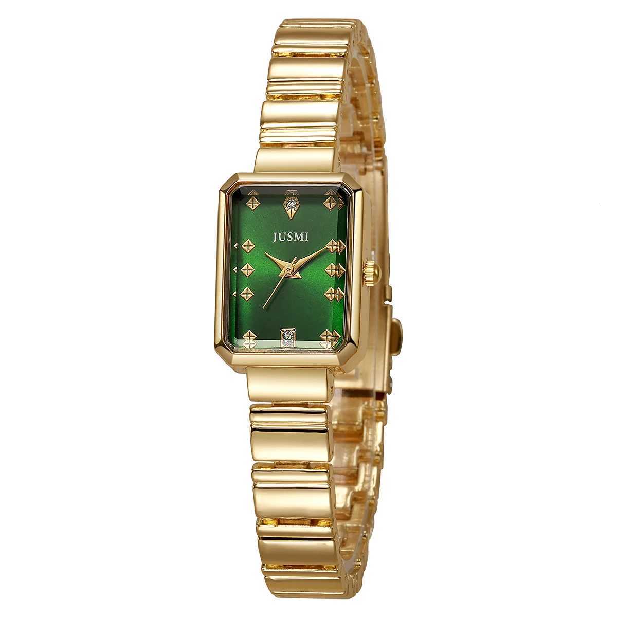 New retro square drill dot dial wens wrist with fashionable design sense and versatile quartz movement M251222