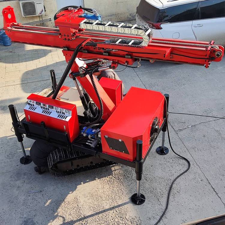 Portable Pneumatic Anchoring Rig | High-pressure Rotary Jet Drilling Machine for Slope Support