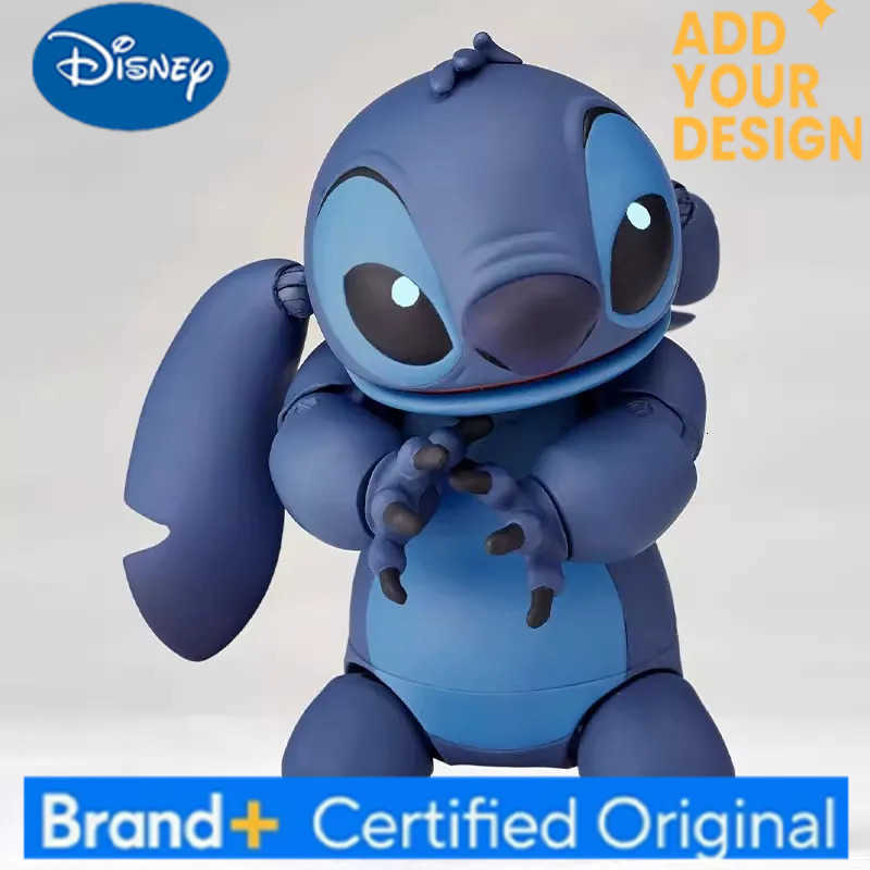 Disney New Kaiyodo Stitch Action Figure Revoltech Stitch Figurine 626 Joint Movable Figures Kid Toys Children Gifts H251222