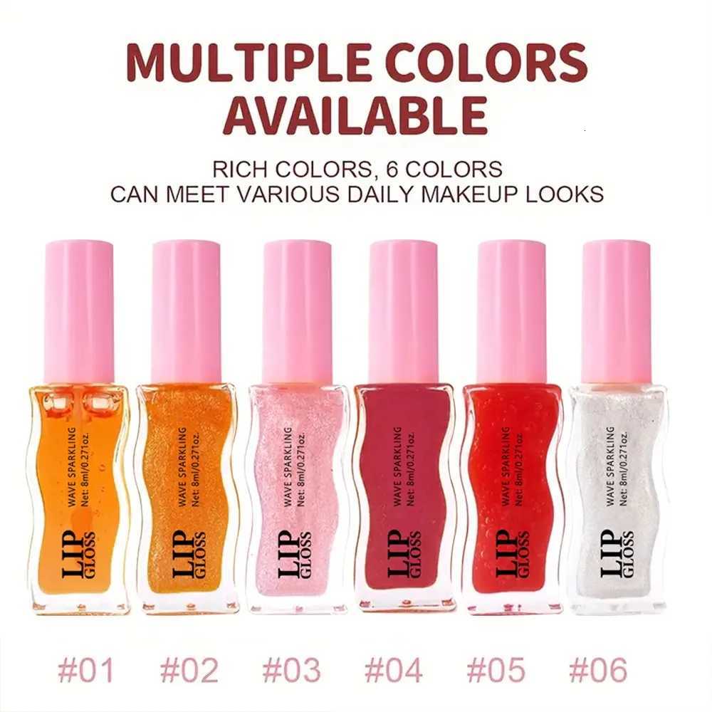 Long Lasting Hydrating Lip Gloss High Quality Sweat Proof Non Sticky Lightweight Fade Lip Lines Shine Christmas GiftT251222