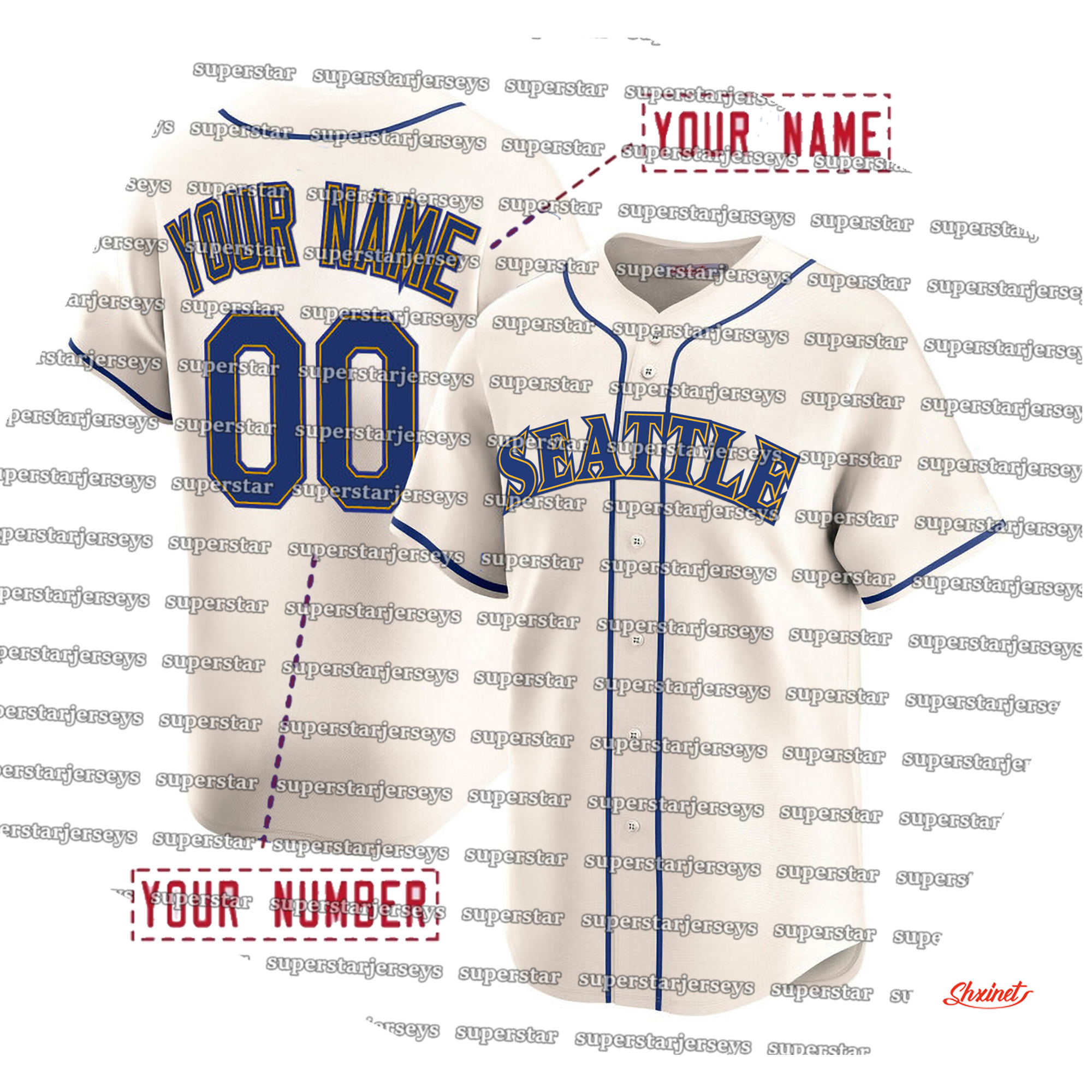 29 Raleigh Baseball Jerseys Rodriguez Josh Naylor Crawford Solano Gilbert Matt Brash Embroidery Custom Mens Youth