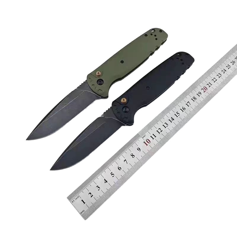 BM 4300 Folding Knife G10 Handle Wilderness Exploration, Hunting, Tactical Combat, Ergonomic Handle, EDC Multi-functional Knives