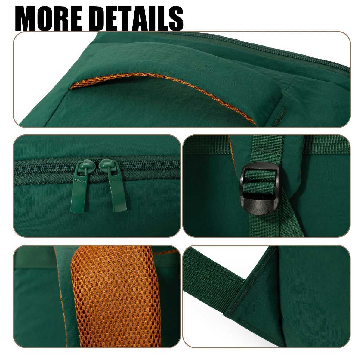 Backpack for Women Simple Business Commuter Backpack Large Capacity Laptop Bag Water-Resistant Versatile Travel Bag College Student Backpack Work BagM