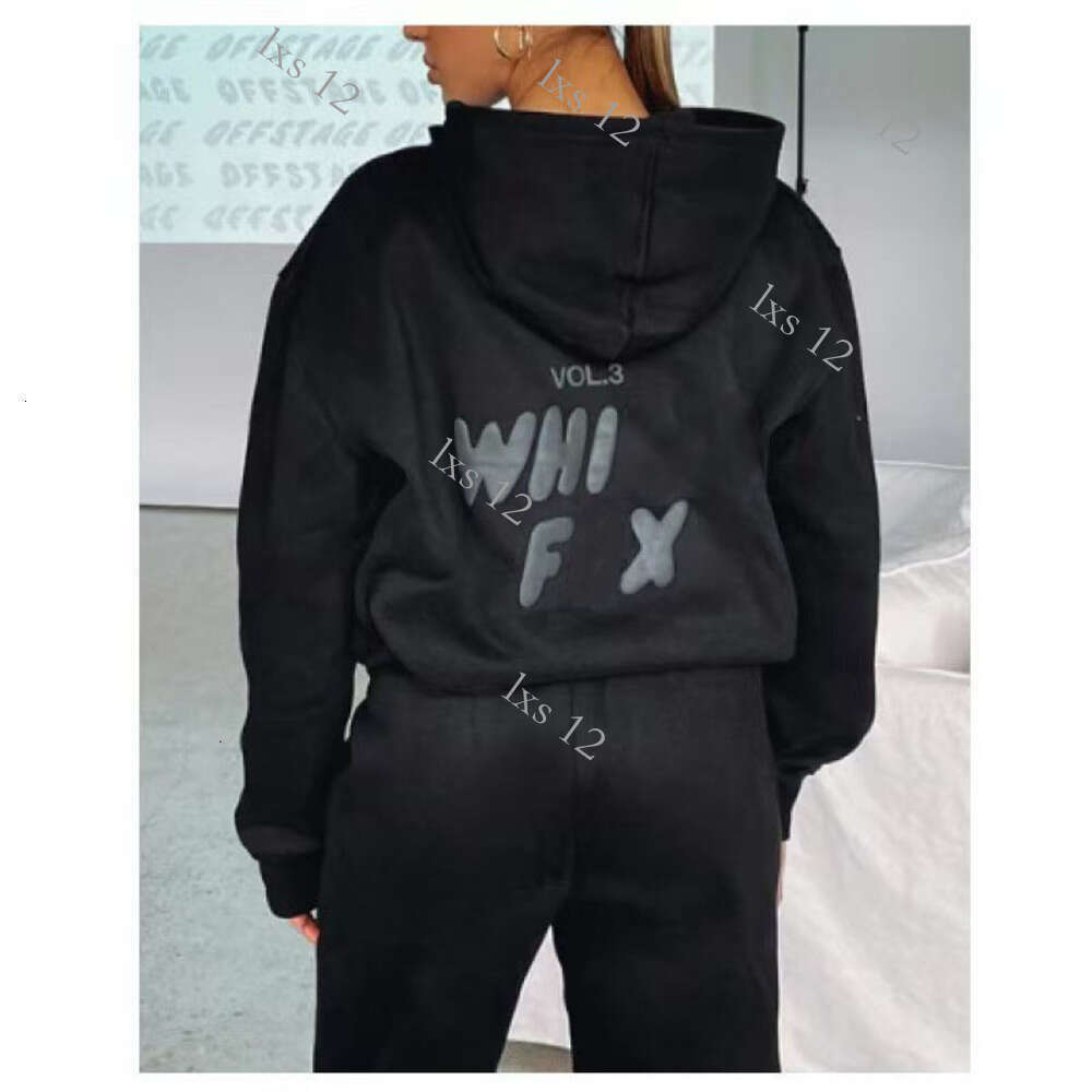 White Foxset Hoodie Designer Designer White Foxset Hoodie Hot-Selling Spring Autumn Winter Sweatshirt Set White Foxhoodie Sports Letter Sweatshirt Fleece Set F94