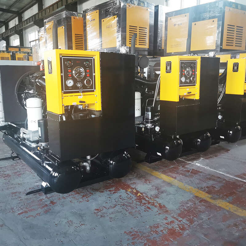 Energy-Efficient Rotary Screw Air Compressor for Continuous Operation in Automotive Repair Shops