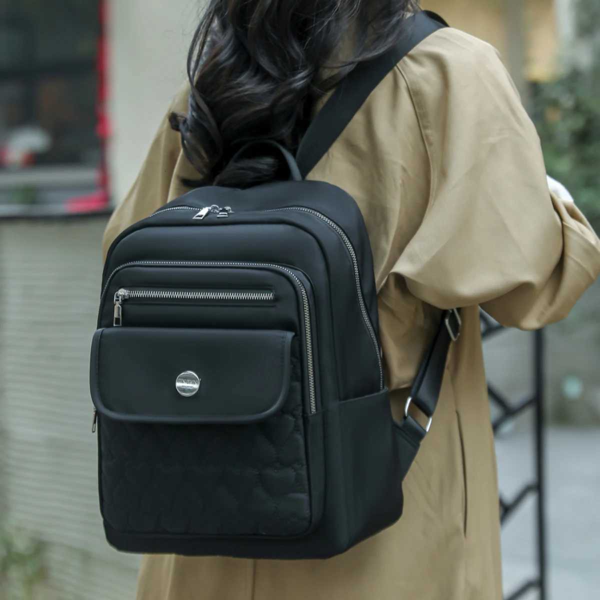 New Style Mommy Bag Outdoor Multifunctional Large-Capacity Backpack for Mother and Lightweight Travel Bag for Mom Commuting to Work BagM251222