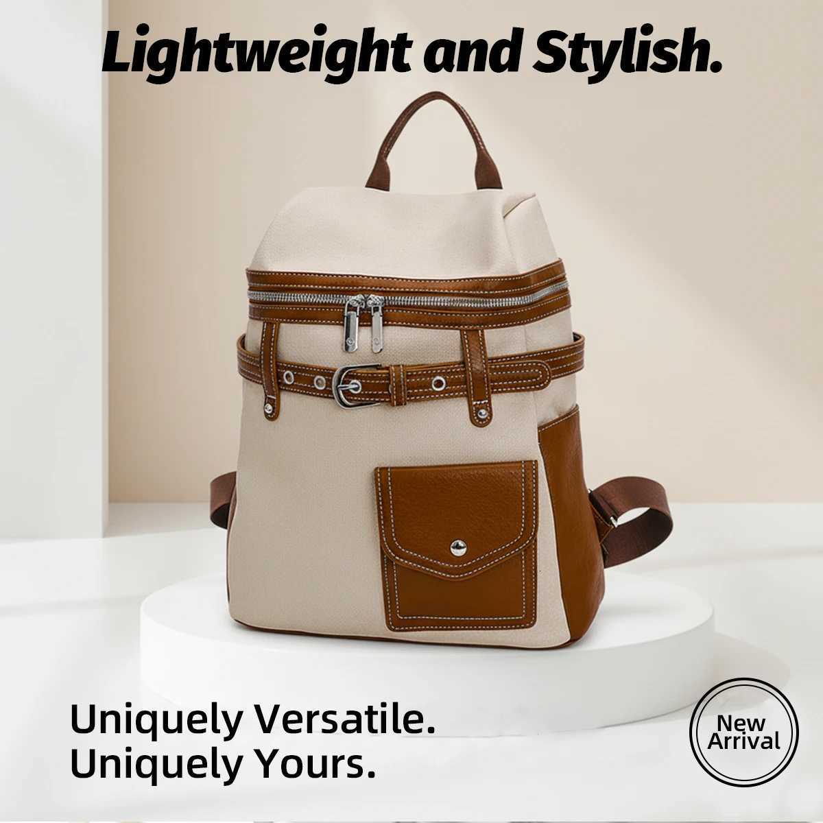 Backpack for Women Lightweight Travel New Style Commuter Student School Bag Large Capacity Travel Backpack Laptop Bag for Work Shopping HikingM251222