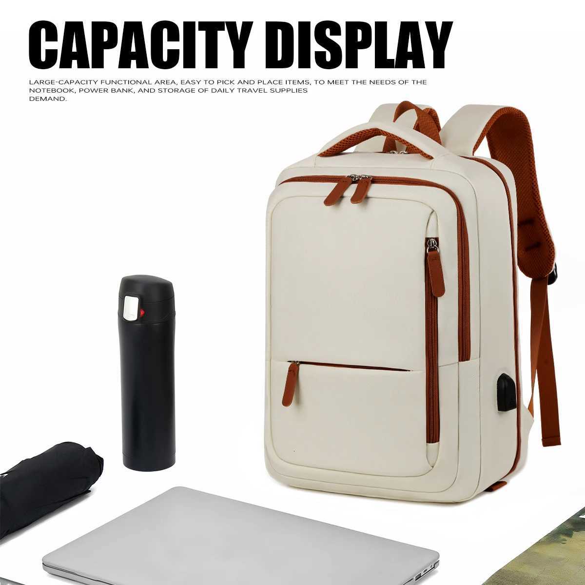 New Travel Backpack Womens Backpack Short-Distance Business Trip Lightweight Travel Bag Luggage Bag College Student Computer ScM251222