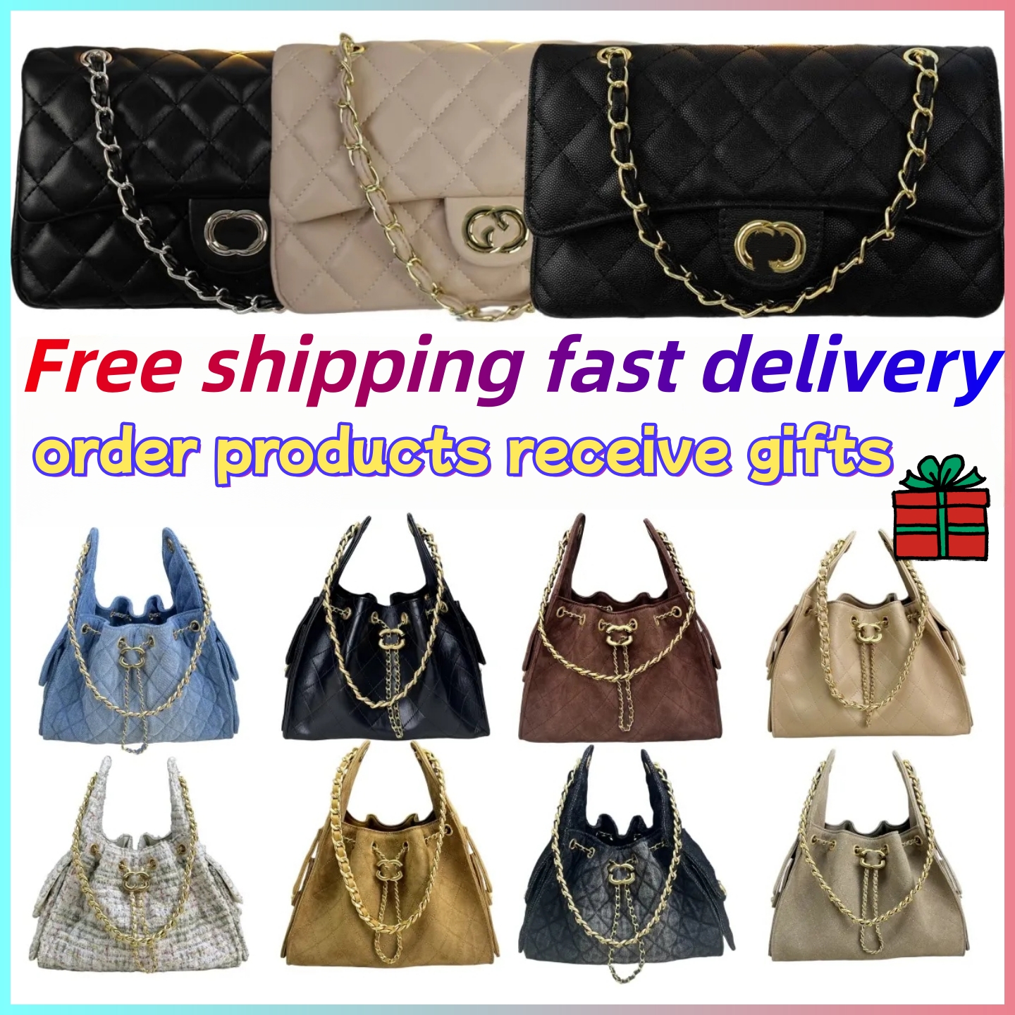 designer bag shoulder bag designer women tote bag crossbody purses designer Luxury Bag purse designers for women highest quality Black dhgate handbag sac chaan