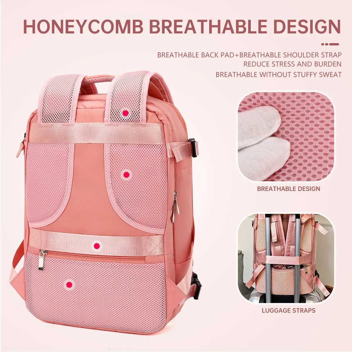 Business Backpack Womens Casual Backpack Mens Large Capacity Computer Bag Waterproof Travel College Student Bag Travel Short DM251222