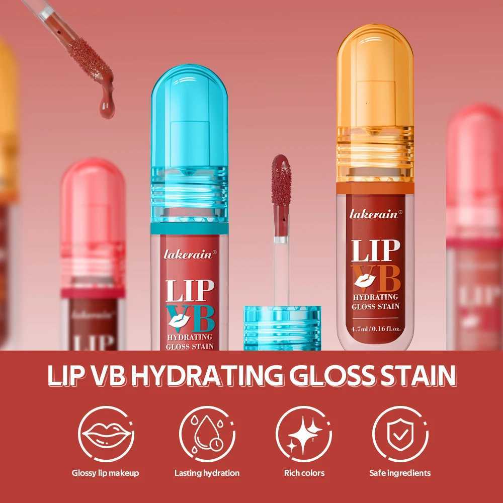 Lip Stain Lip IV Hydrating Glossy Lip Stain with 12HR Hydration Long-Lasting Nourish Rose Lips Hydra Glossy Wetness MakeupT251222