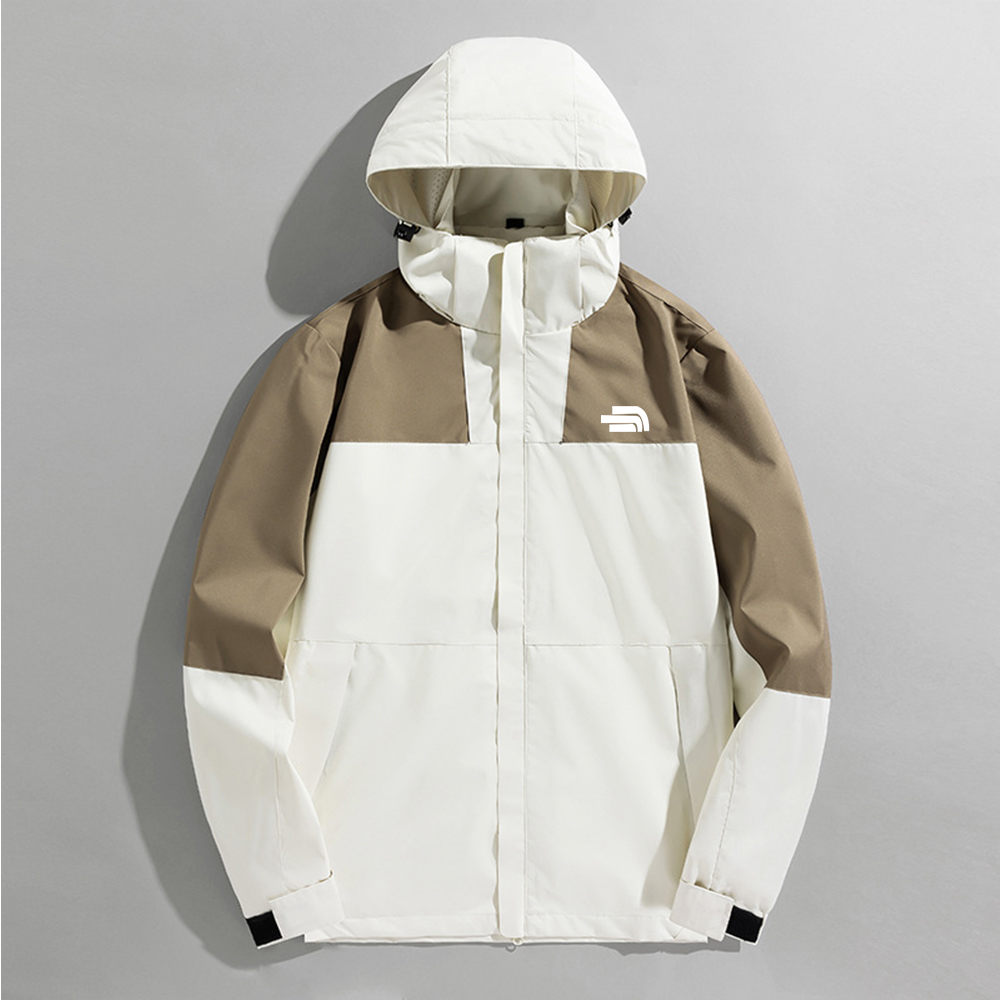Designer 2025 Unisex Spring Autumn Hooded Jacket Sporty Workwear Coat Couple Contrast 8 Color Men's Women's Loose Fit Short Outerwear