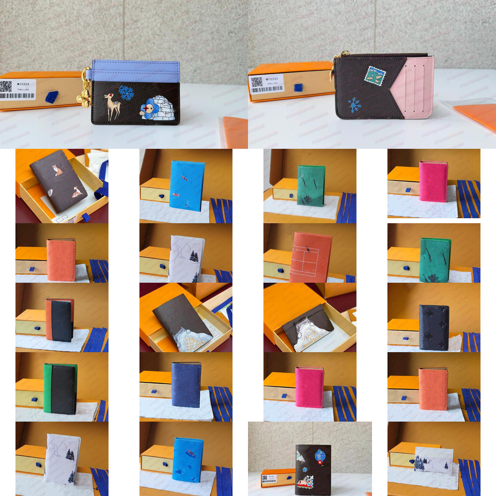 Multi-function Card Holder Wallet with Passport Cover, Fashion Zip Coin Purse with Multiple Card Slots, RFID Blocking Slim Pocket Organizer for Travel Essentials 940