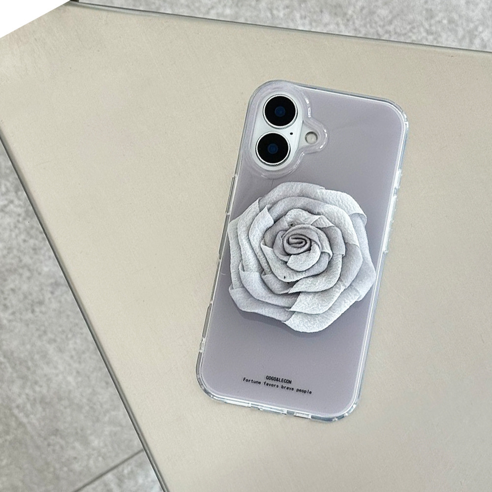 Light Gray Compatible with iPhone 16 Pro Max Magnetic Phone Case 15/14/13 Stand