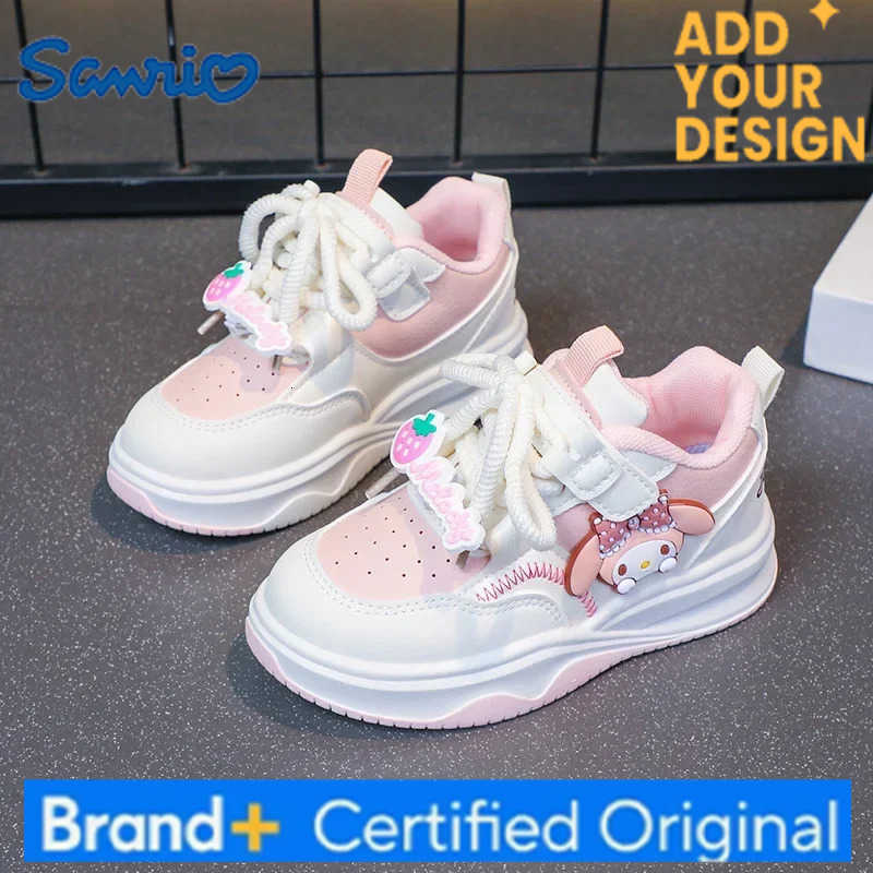 Sanrio hello kitty fall new children sneakers girls running sports shoes platform childerns kuromi cartoon casual shoes H2512231