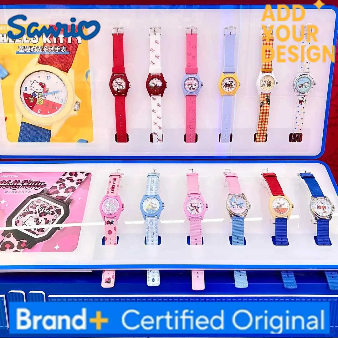 Sanrio Hello Kitty Collectible Mystery Watch Blind Box - Surprise Cartoon Watches Gift Set Unisex Birthday Gift Toys H2512231