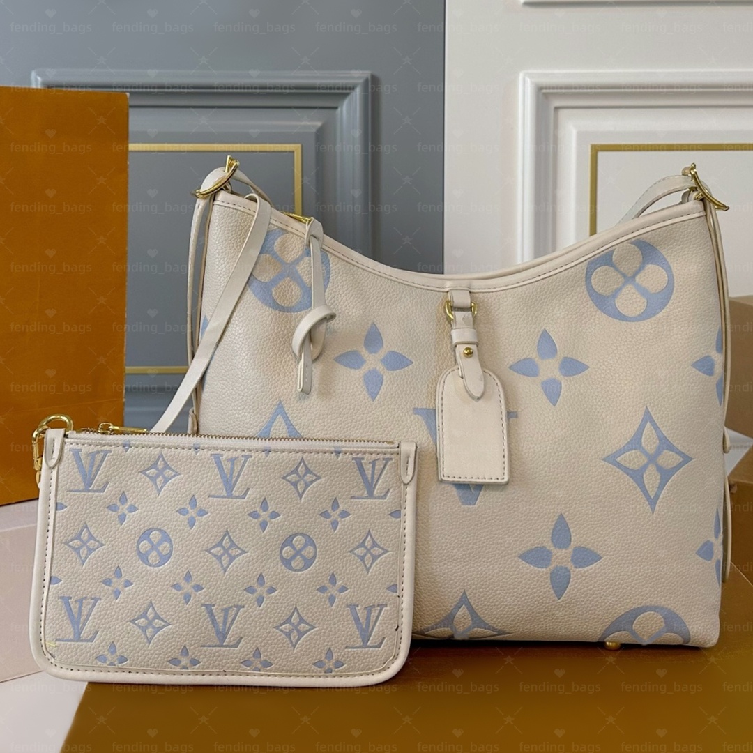 Genuine Leather Handbags womens Top-level Replication Designer Bag Tote CarryAll PM High-End Shoulder Cossbody Bags purse demin bag Carry All 2 In 1 Hobo wallet 10A