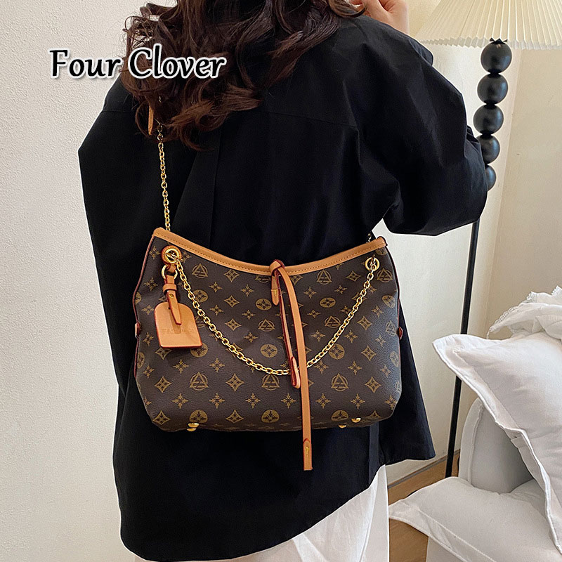2026 New luxury handbags for women, including handbags, shoulder bags, tote bags, printed casual underarm bags, and retro stylish large-capacity cross