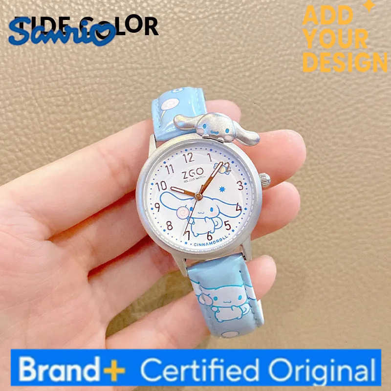 Sanrio Cinnamoroll Kids watch for girls student cute blue watch waterproof quartz wristwatch 273 H251223