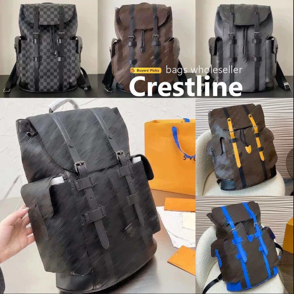 7A Designer Backpack Luxury Back Pack Womens Knapsack Mens Rucksack Travel Backpacks Fashion Classic Printed Coated Canvas Parquet Leather Bookbag Rucksacks