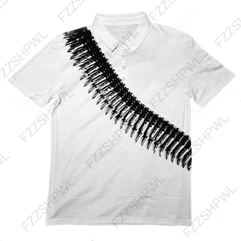Hip Hop Punk Grunge Womens Mens Polo Shirt Casual Loose Graphic Printing T-Shirt Y2K Harajuku Gothic Aesthetic Streetwear 251215 - view 7