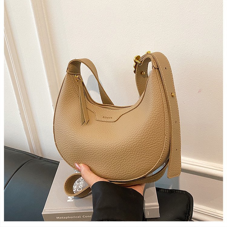 2026 Niche Crescent Moon Bag for Women, Convertible Shoulder Underarm Purse Fashion Top Handle Casual Bag
